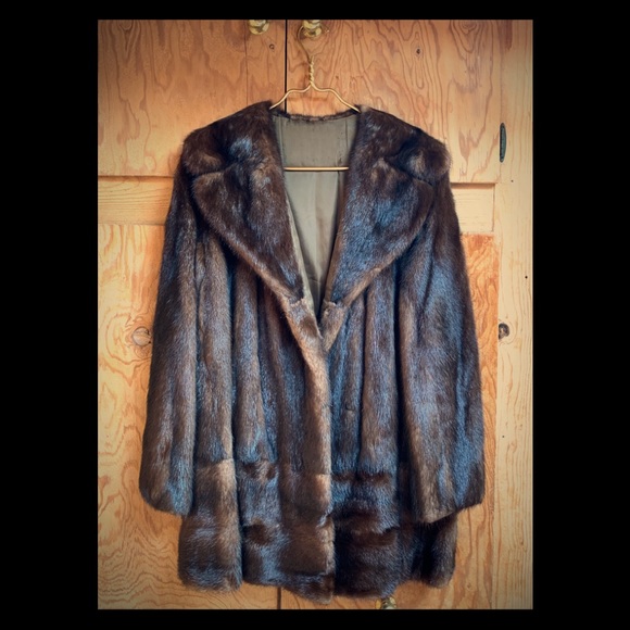 Mink coat